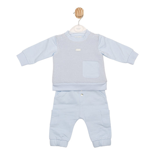 Blue Fleece Tracksuit