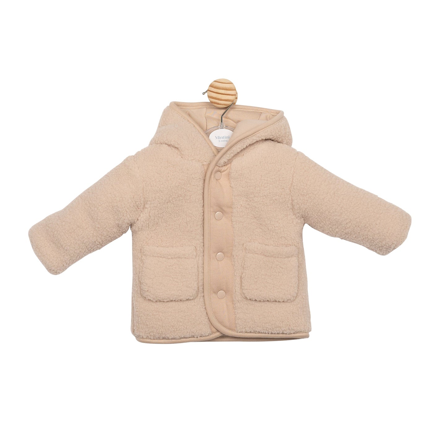 Beige Fleece Jacket