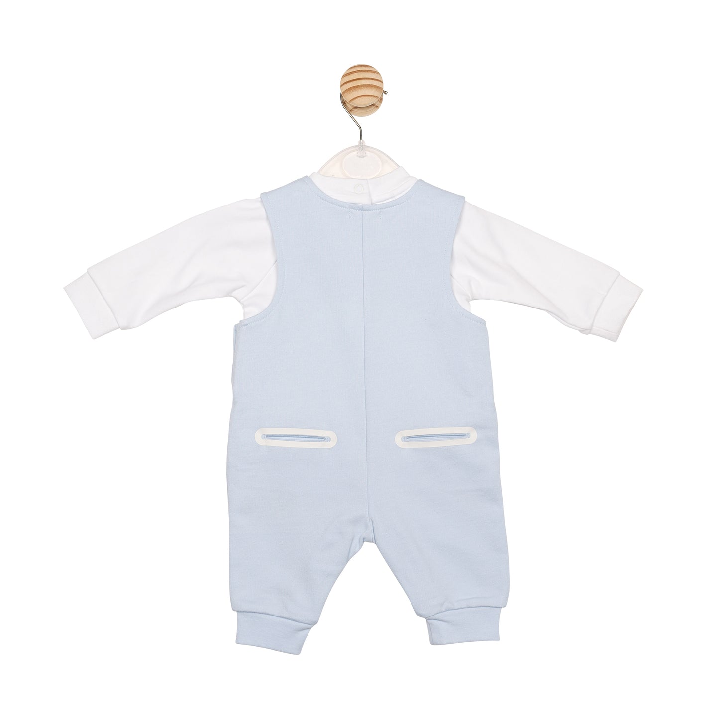 Blue Rubber M Top and Dungaree