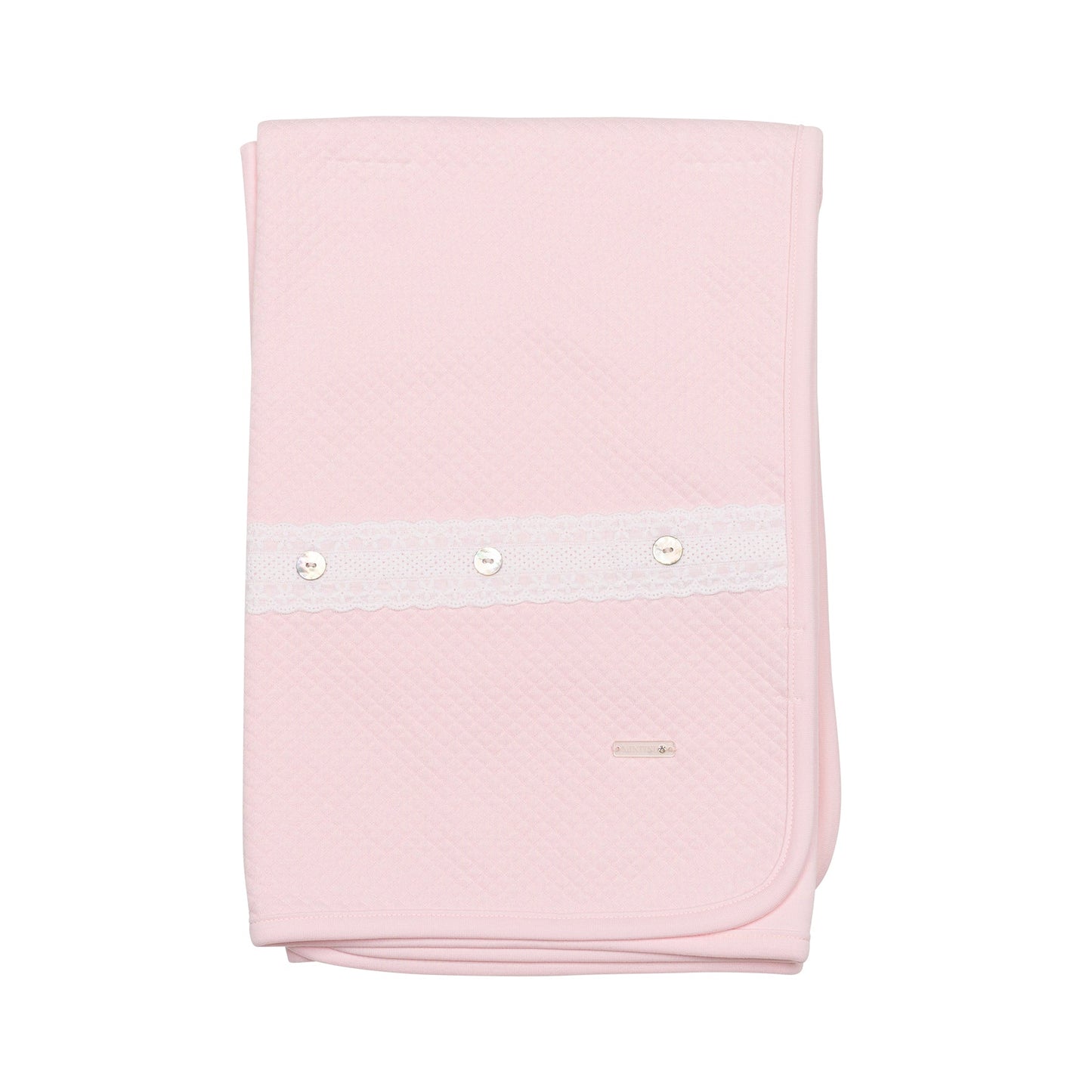 Pink Diamond Jacquard Blanket