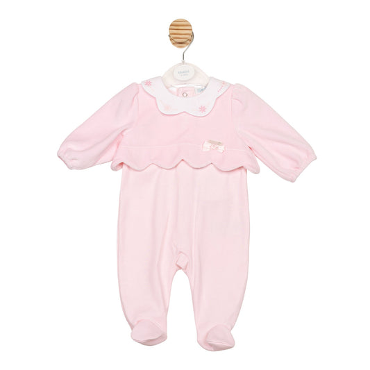 Flower Scallop Babygrow