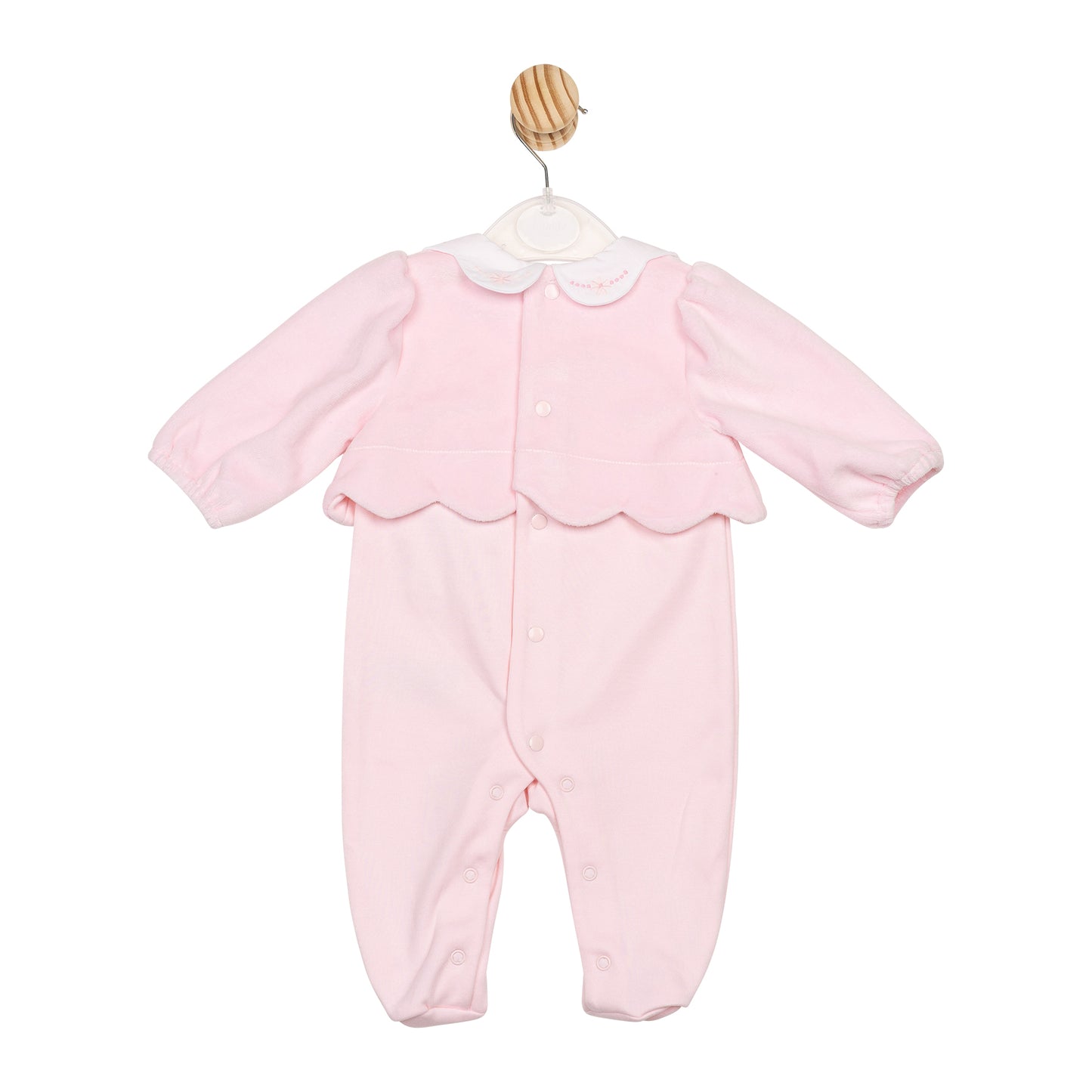 Flower Scallop Babygrow