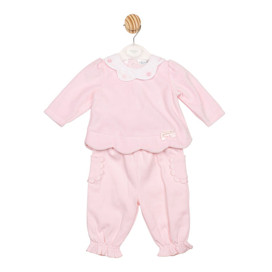 Flower Scallop Top and Trouser