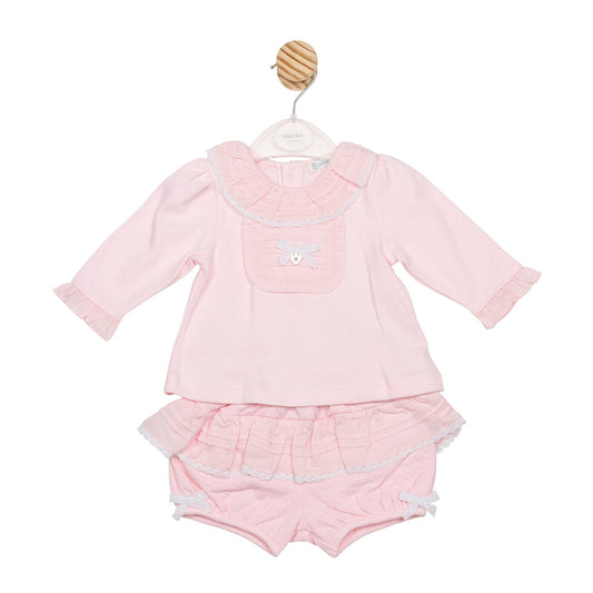 Pointelle Jacquard Top and Jam Pant