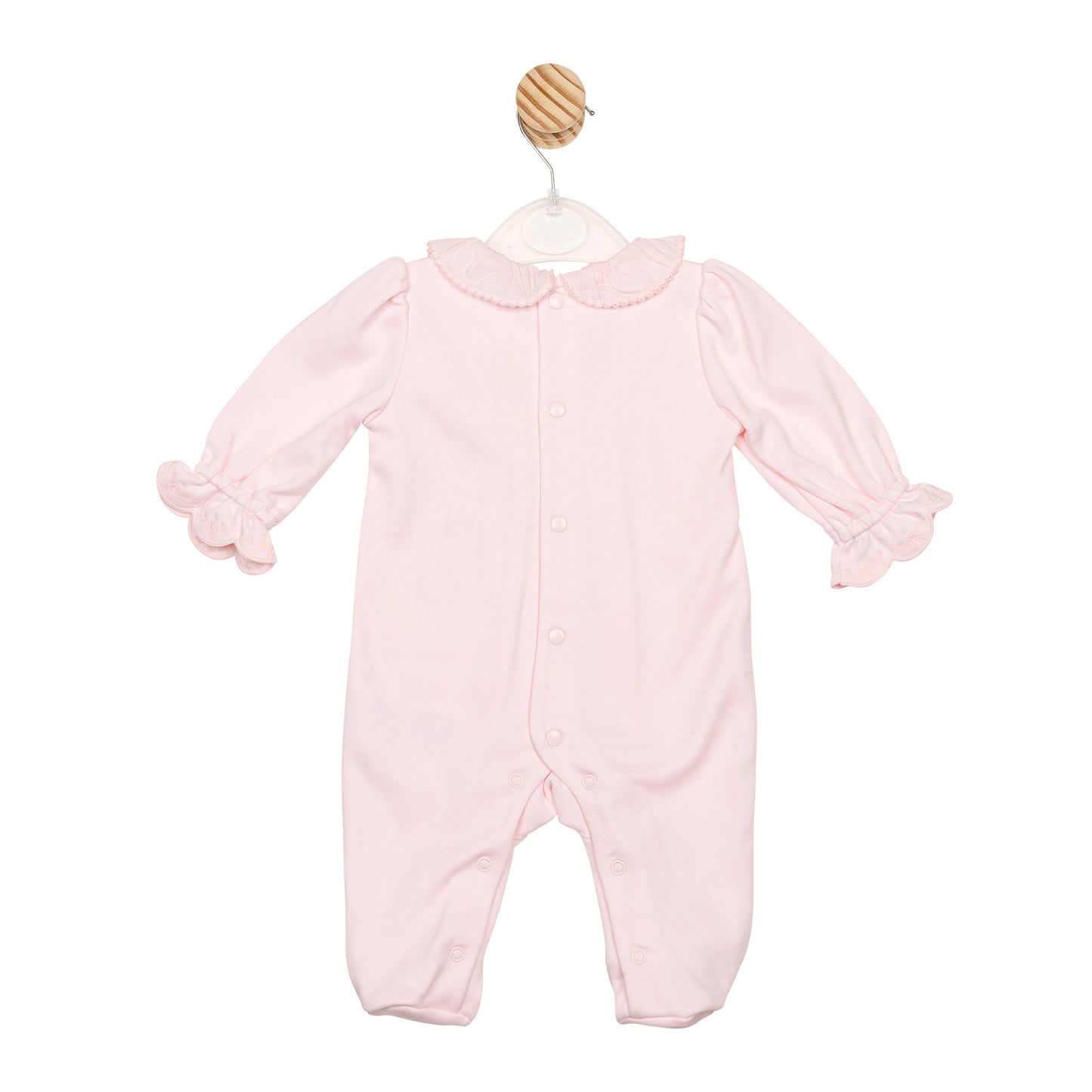 Pink Interlock Babygrow