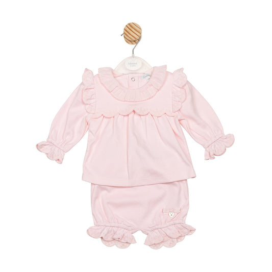 Pink Interlock Top and Bloomer