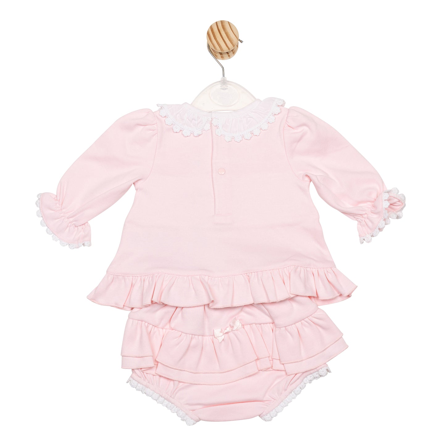 Pink Smocked Top and Jam Pant