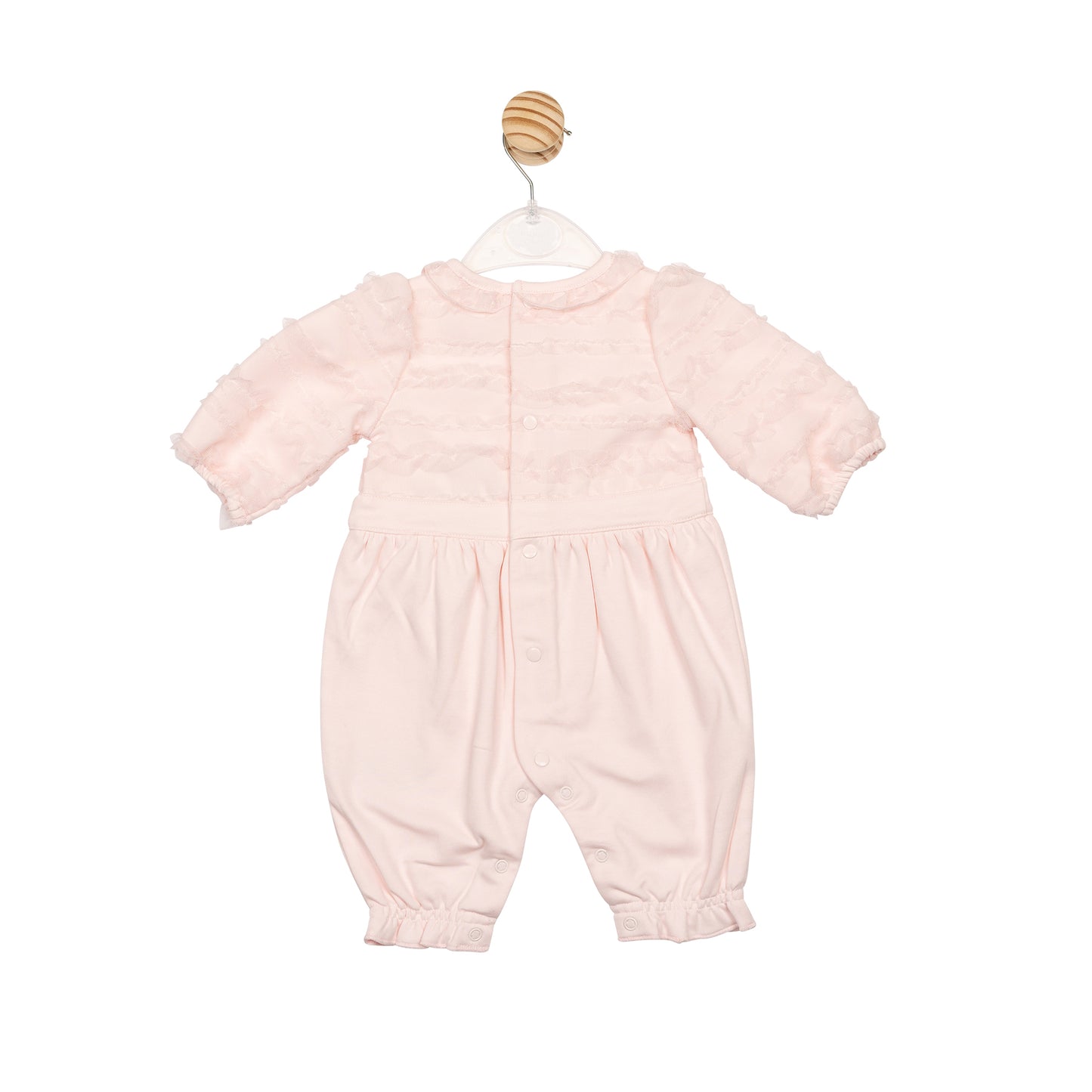 Pink Ruffle Romper