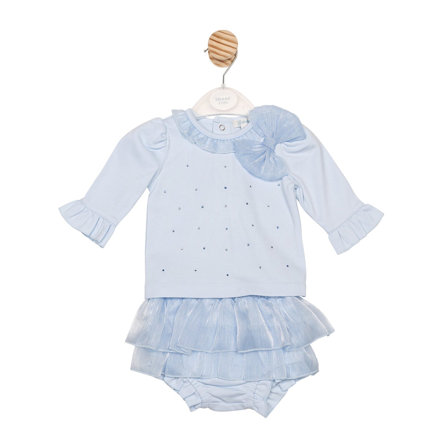 Frosty Tulle Top and Jam Pant