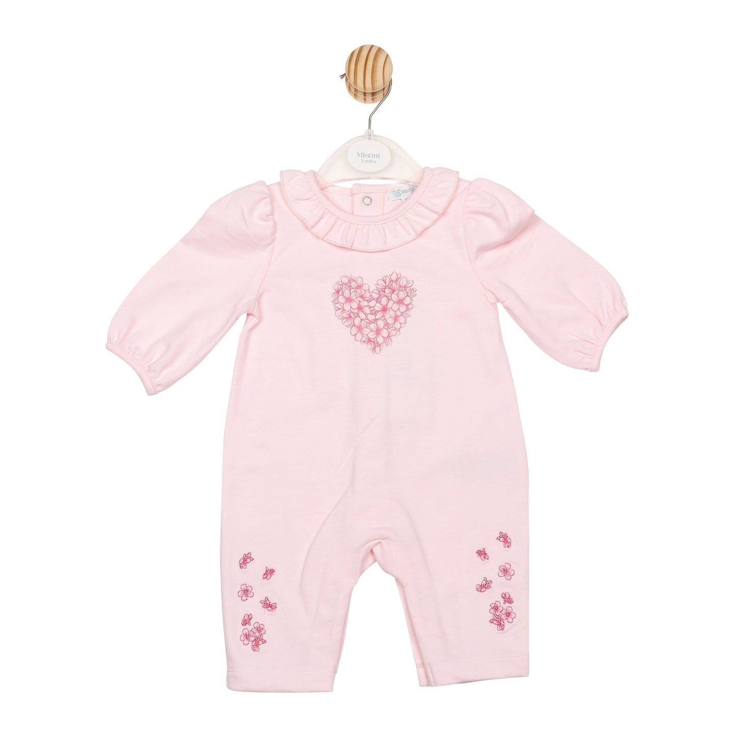 Heart Print Romper