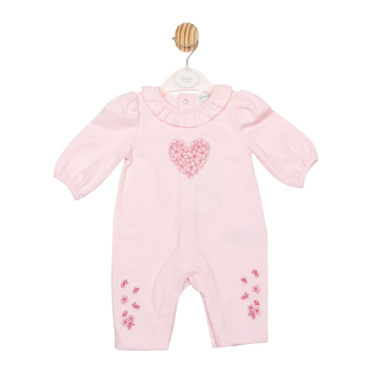Heart Print Romper