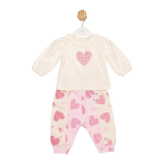 Heart Print Tracksuit