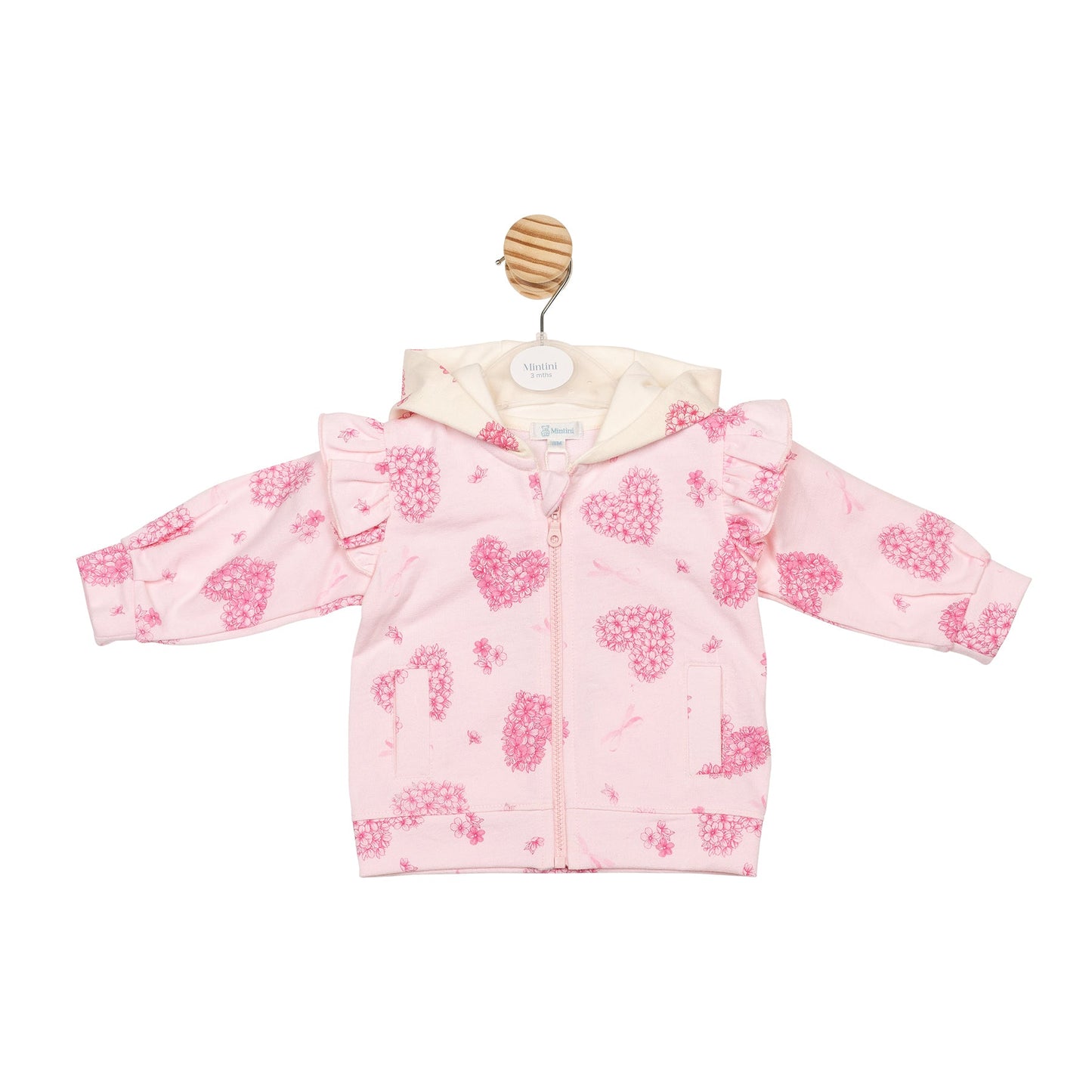Heart Print Hoodie