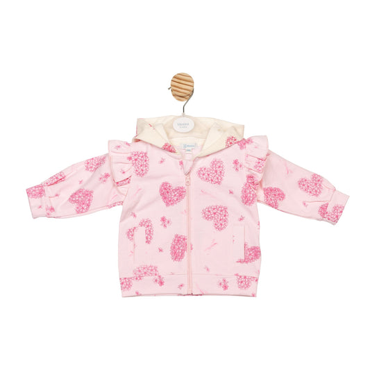 Heart Print Hoodie