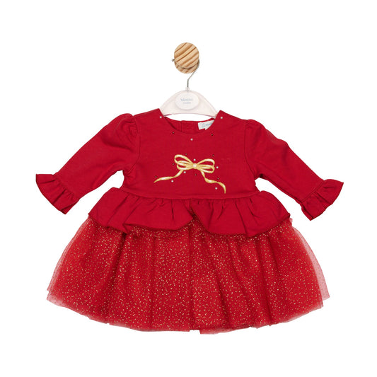 Ruby Bow Tuille Dress