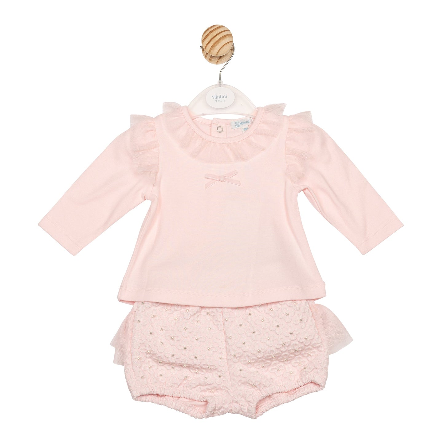 Blush Interlock Top and Bloomer