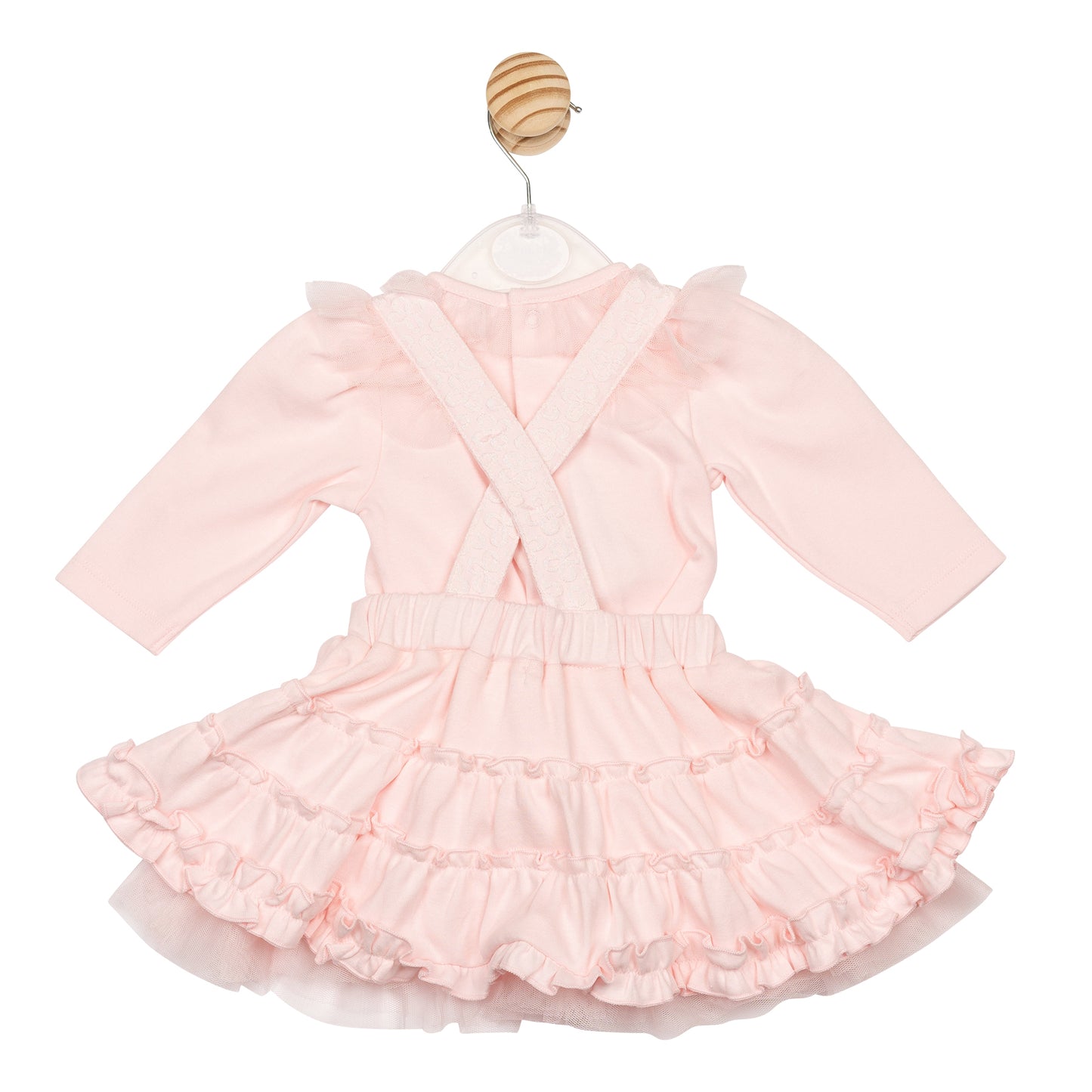 Blush Interlock Top and Pinafore Dress