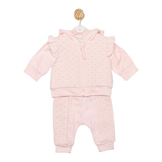 Blush Interlock Tracksuit
