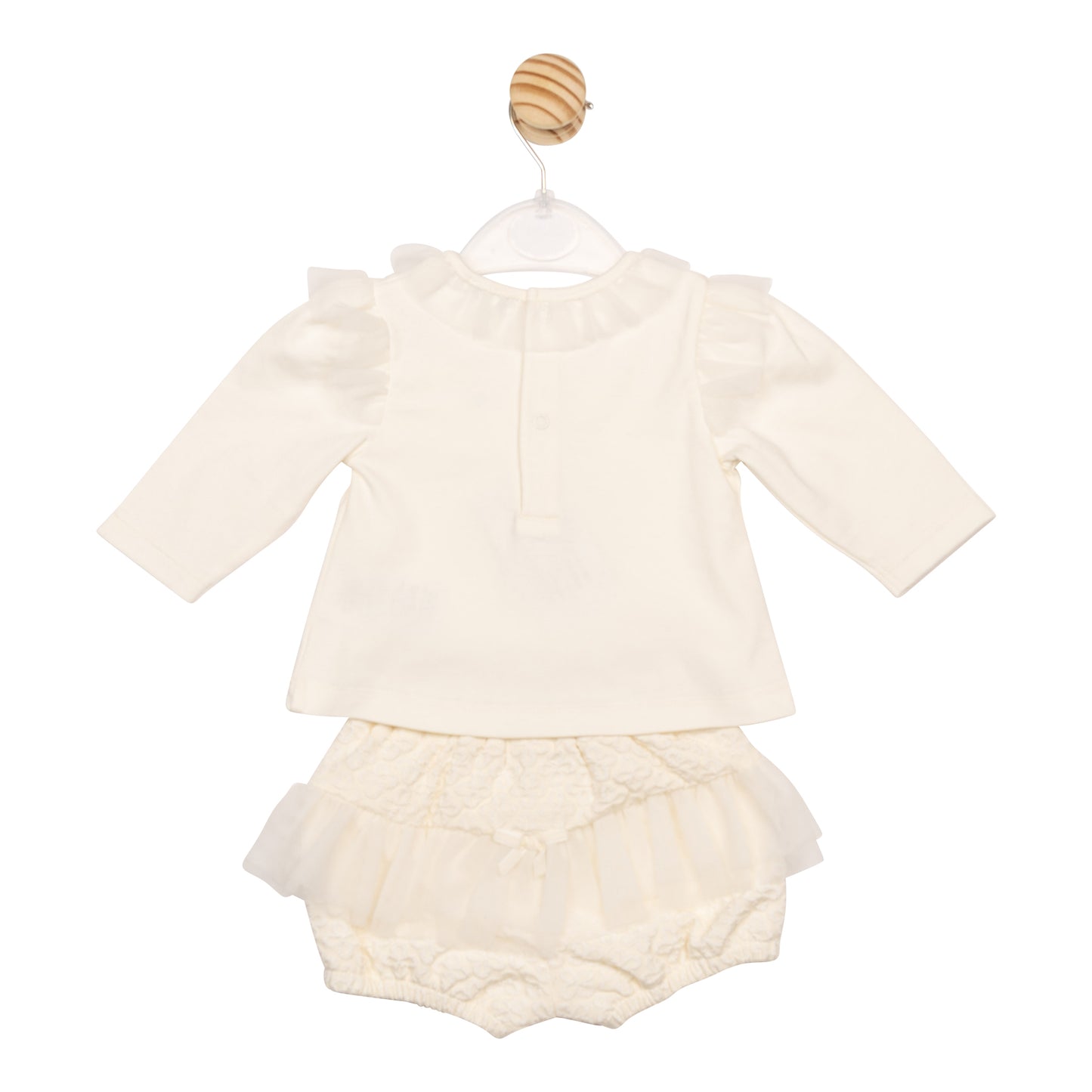 Ivory Interlock Top and Bloomer Short