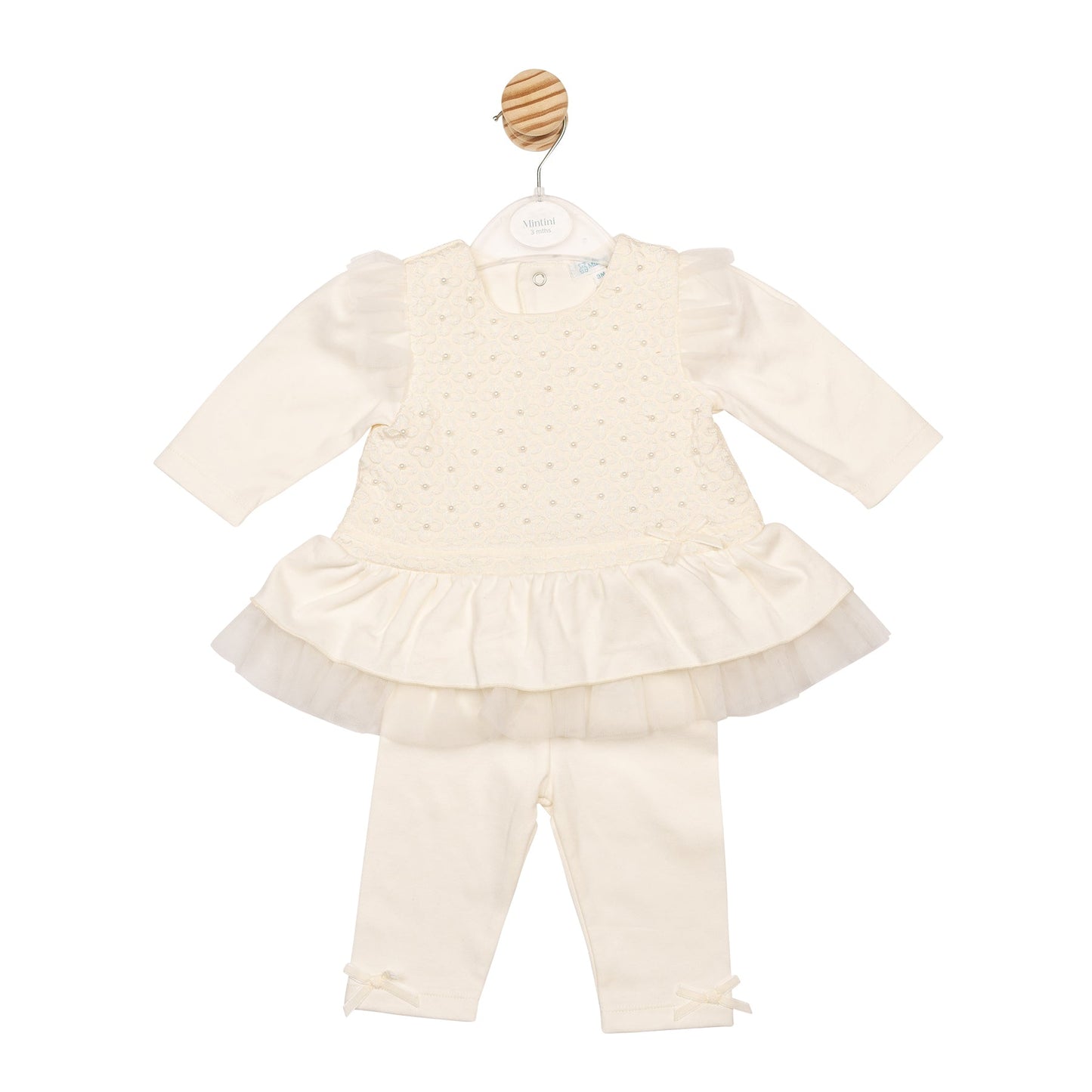 Ivory Interlock Tunic and Legging