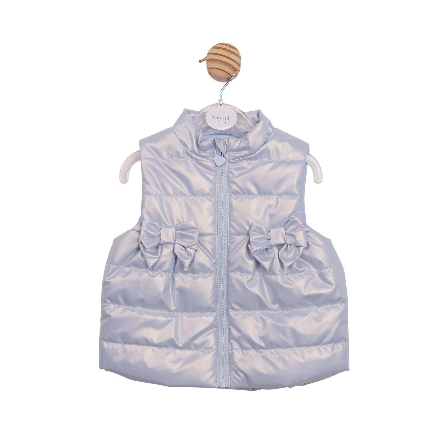 Blue Bow Gilet