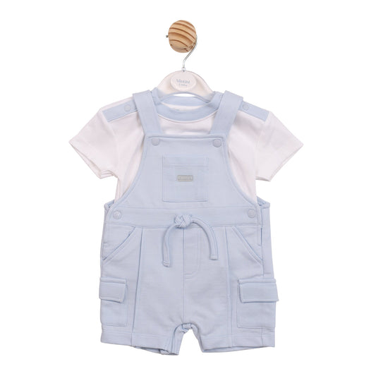 Blue Cargo Short Dungaree