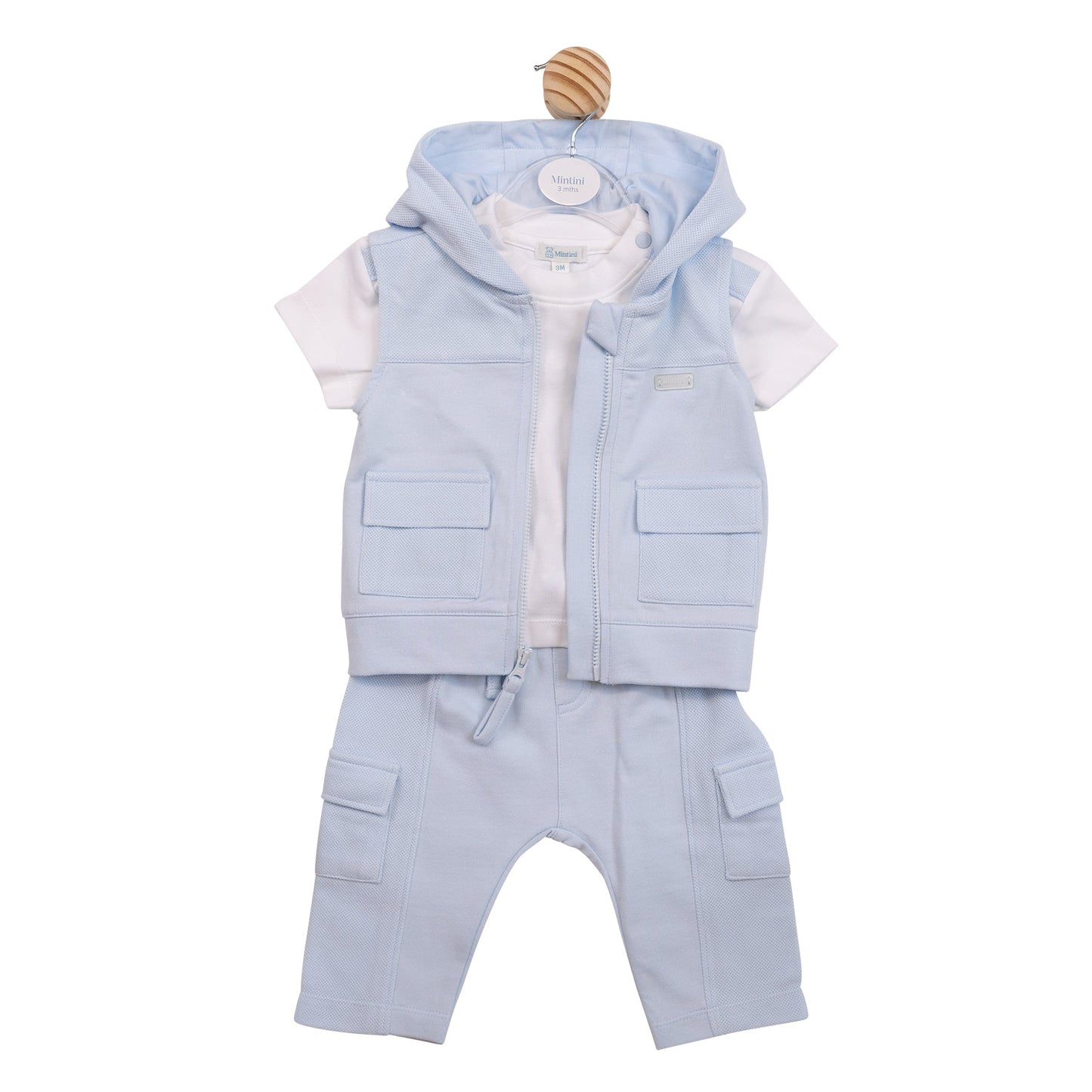 Blue Cargo 3pc Tracksuit