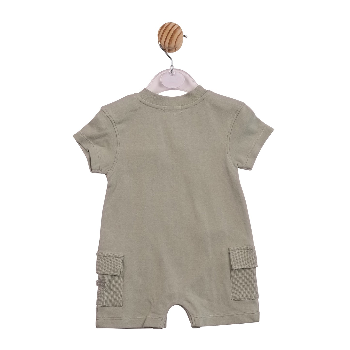 Sage Cargo Romper