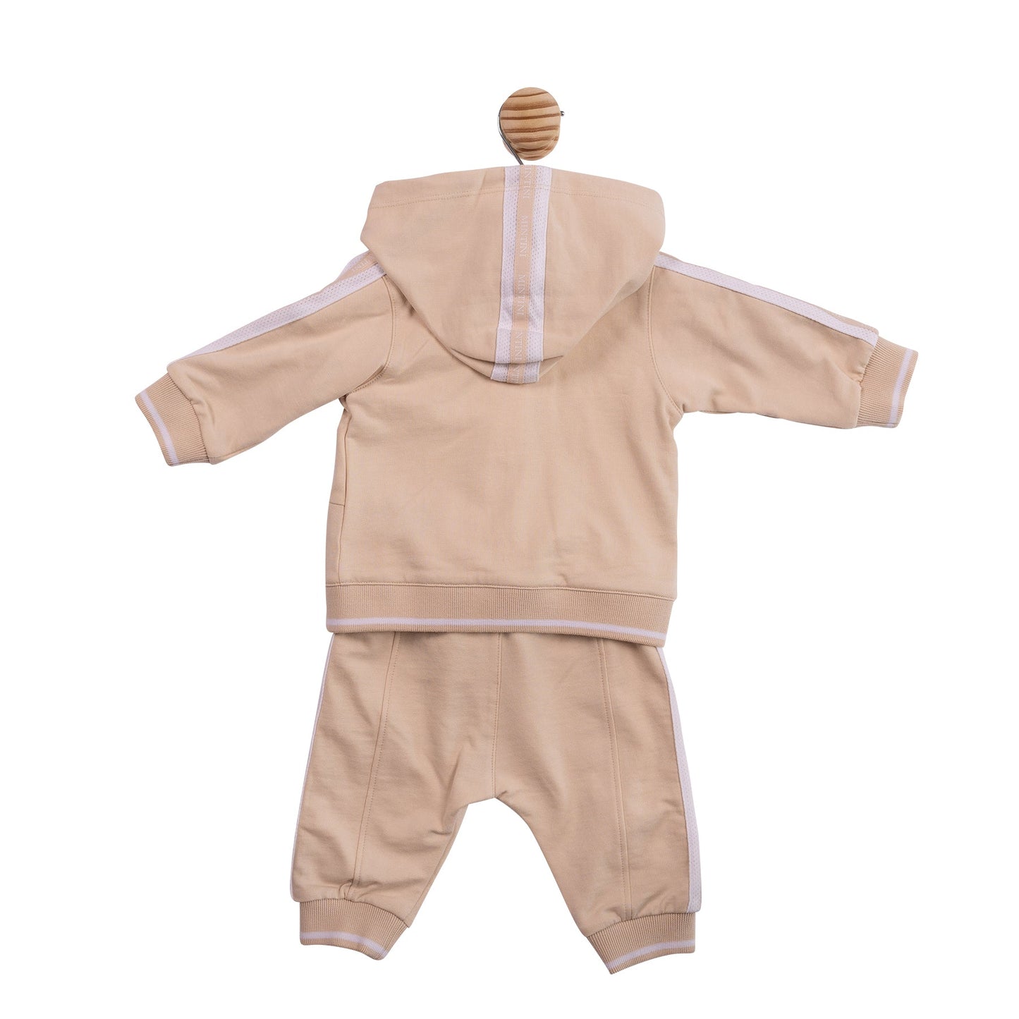 Beige Tape 3pc Tracksuit