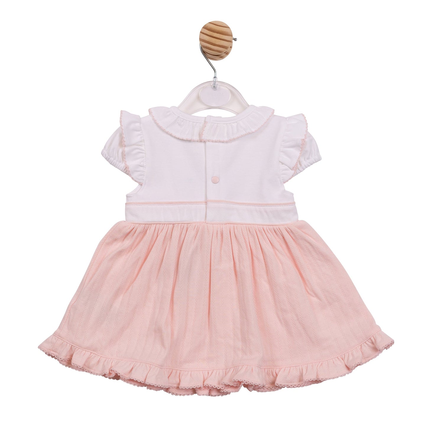 Pink Jacquard Dress