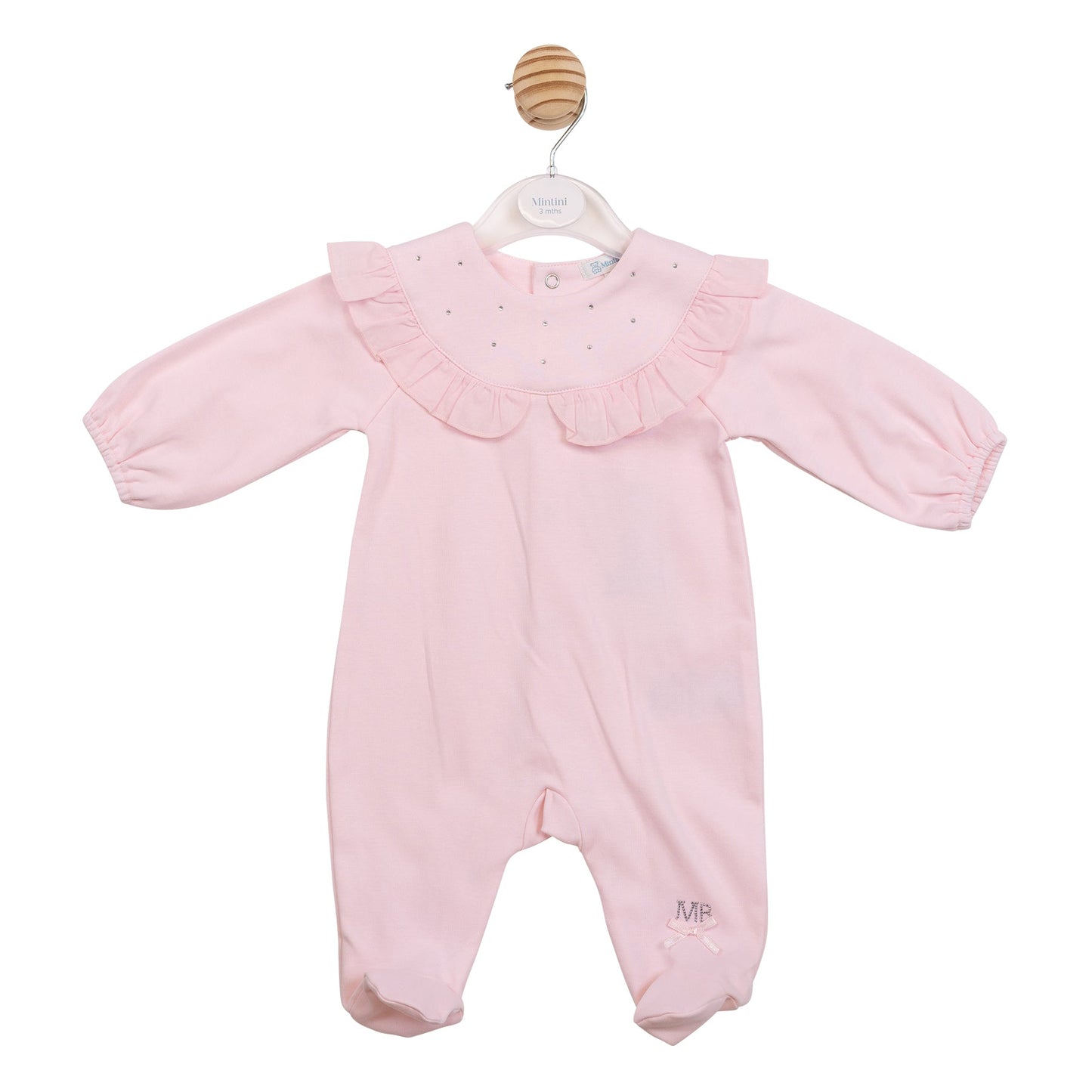 Pink Dimante Babygrow