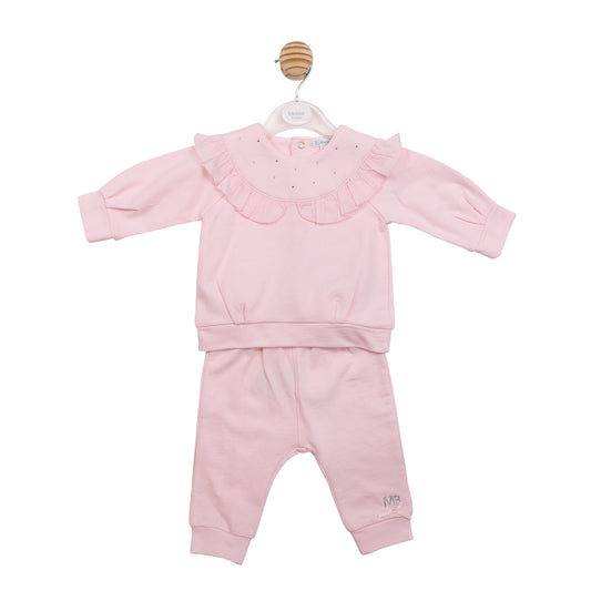 Pink Diamante Tracksuit