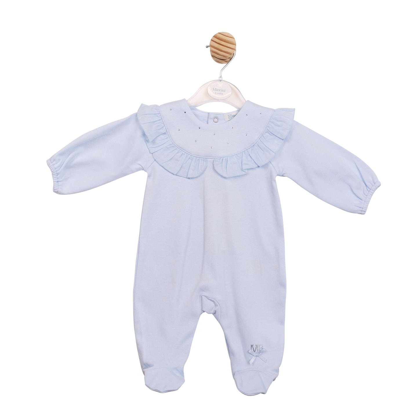 Blue Diamante Babygrow