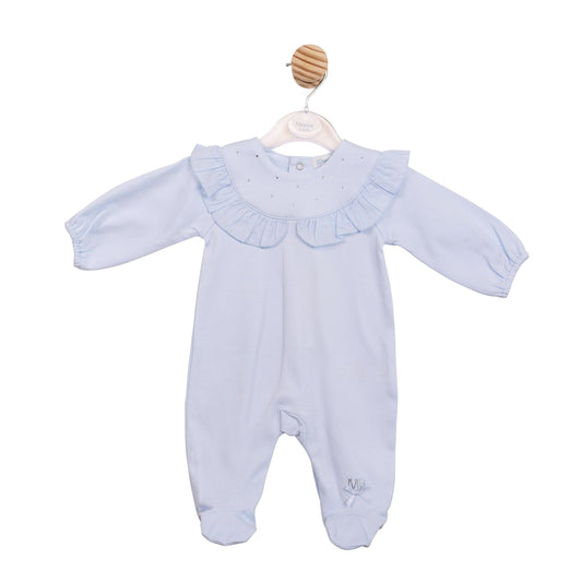 Blue Diamante Babygrow
