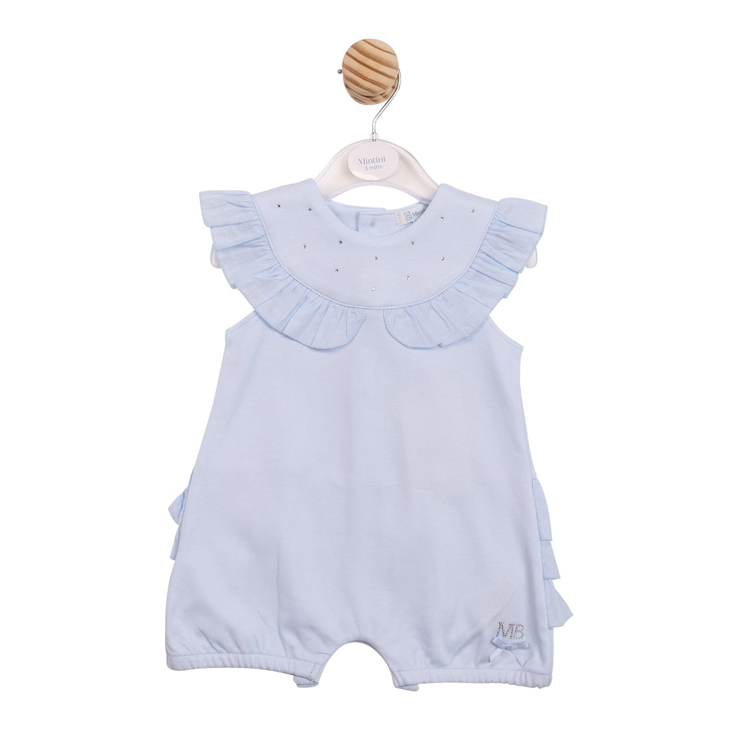 Blue Diamante Romper