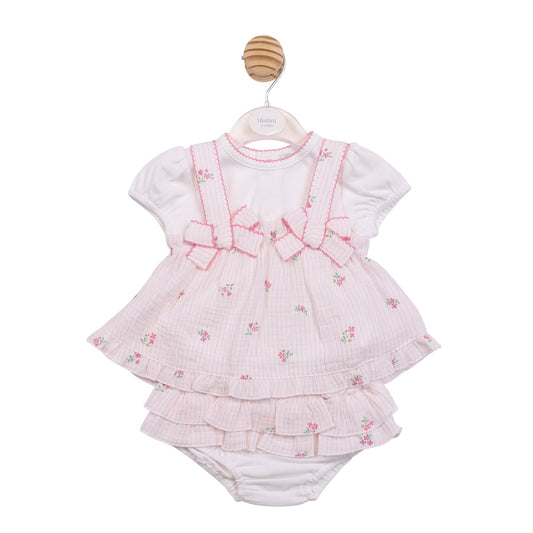 Flower Embroidered Top and Jam Pant