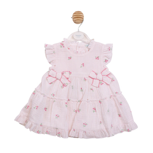 Flower Embroidered Dress