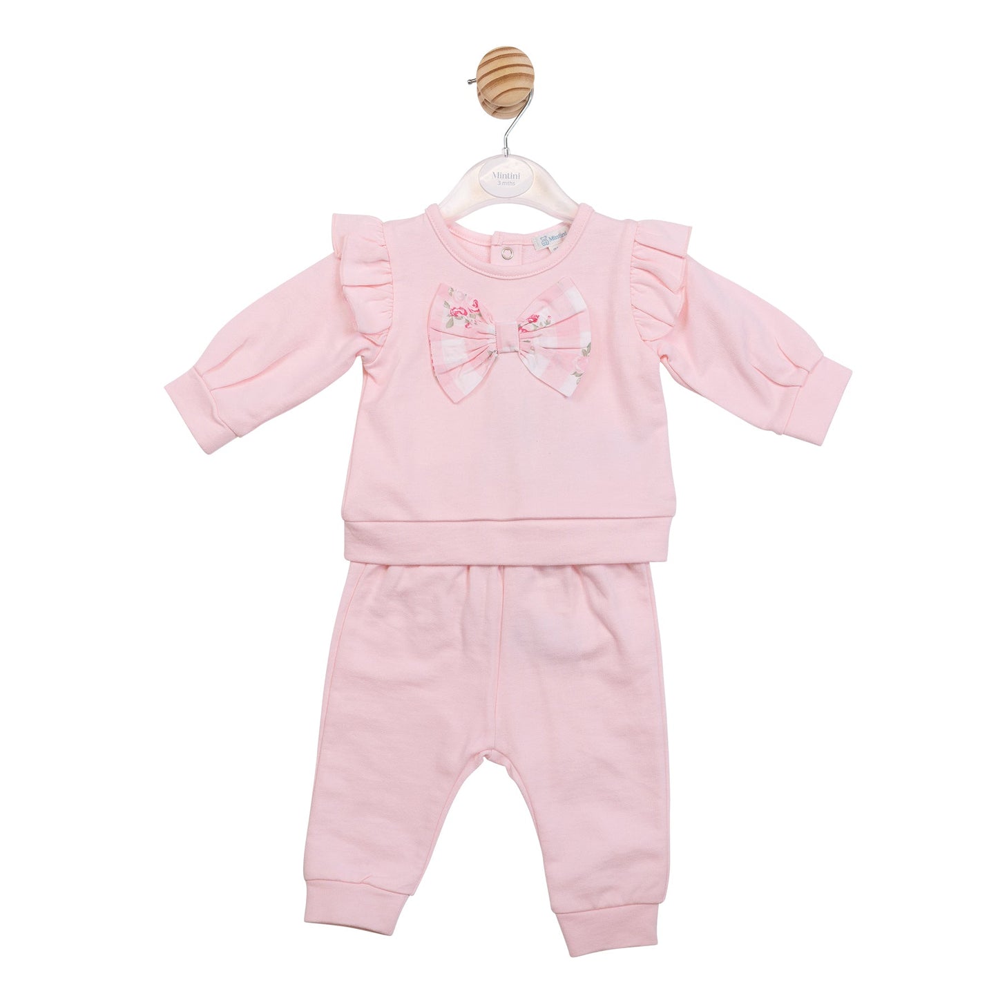 Pink Gingham Tracksuit