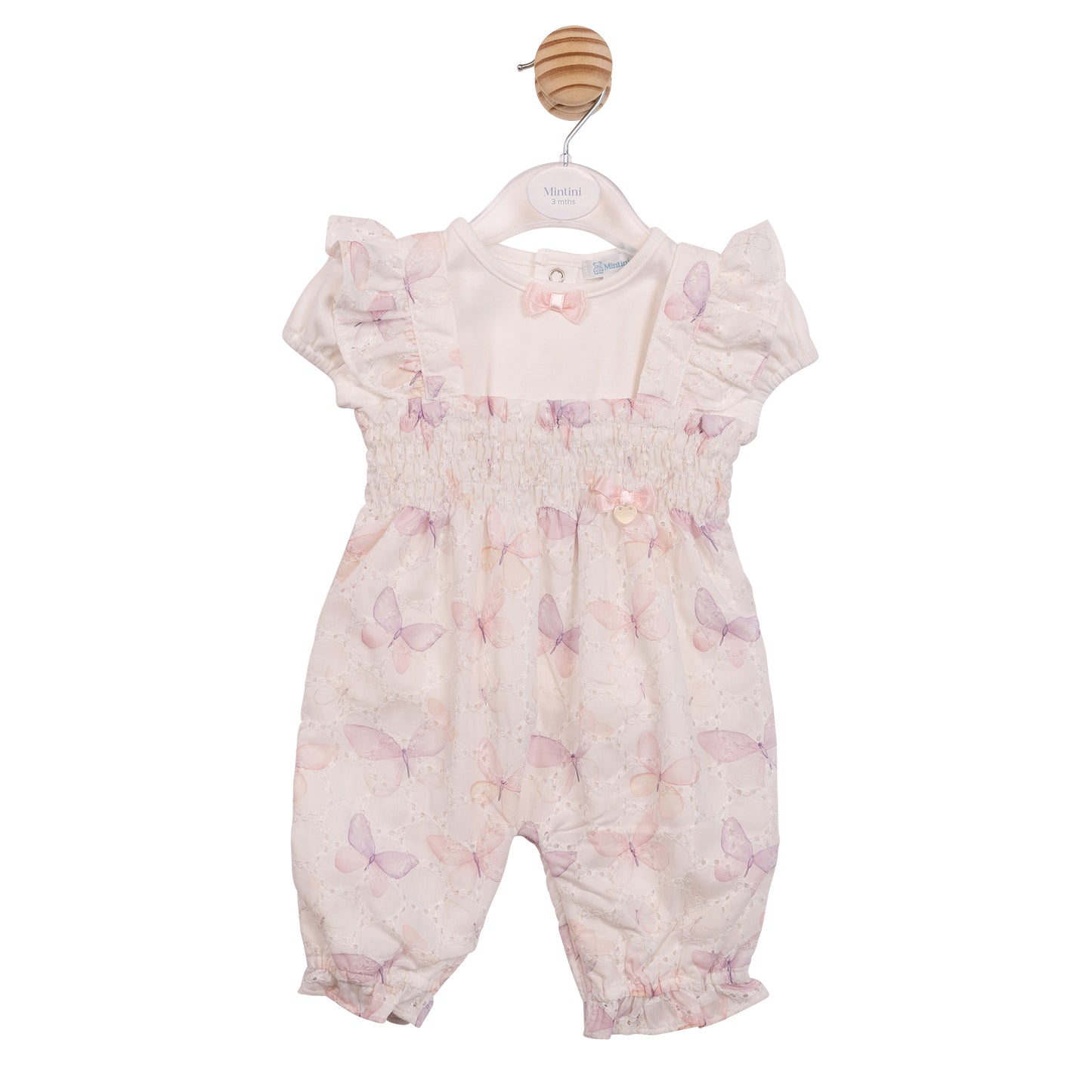 Watercolour Butterfly Top and Romper Dungaree