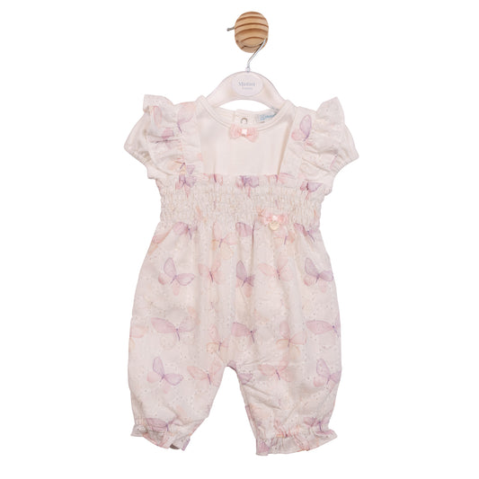 Watercolour Butterfly Top and Romper Dungaree