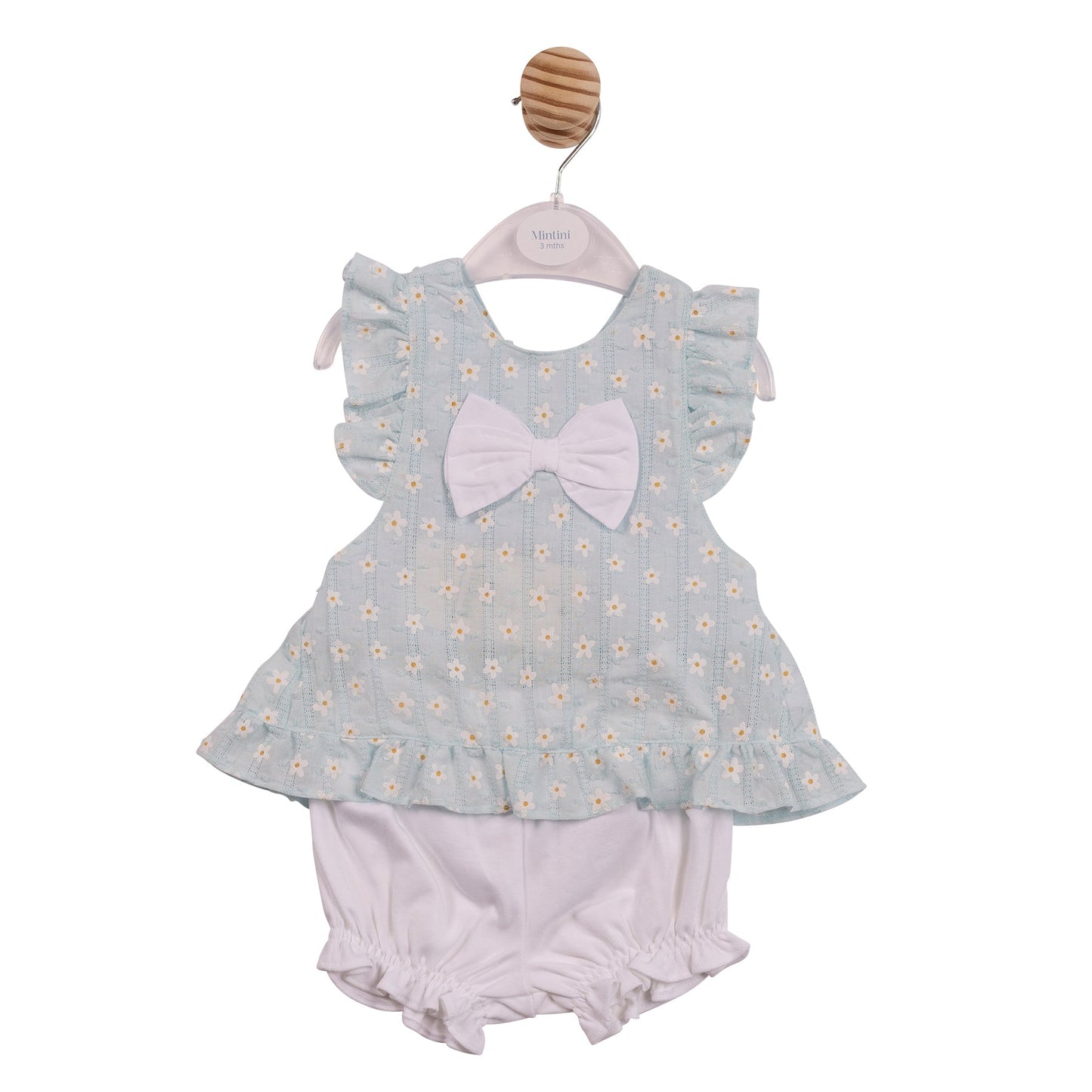 Blue Dasiy Top and Blomer Short
