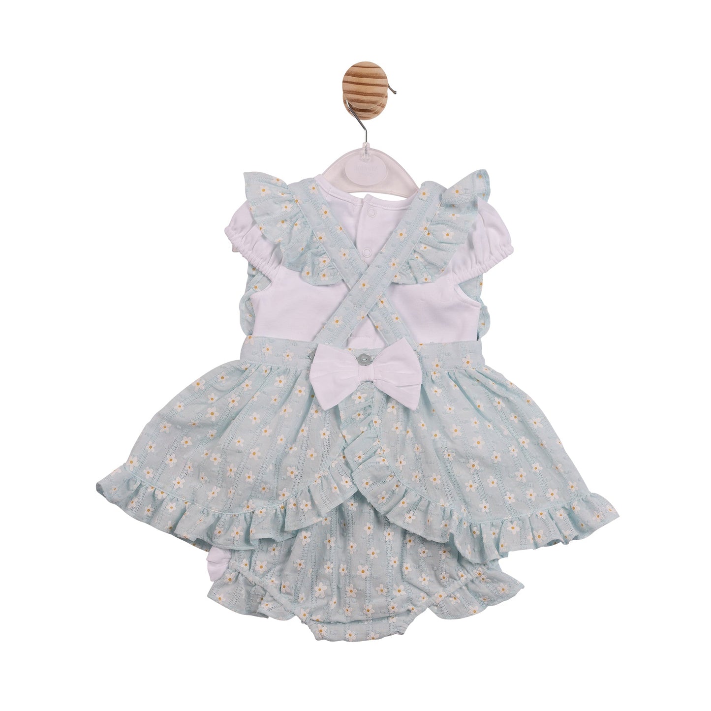 Blue Dasiy Dress and Bloomers
