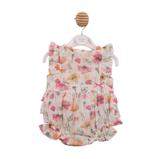 Floral Broderie Romper