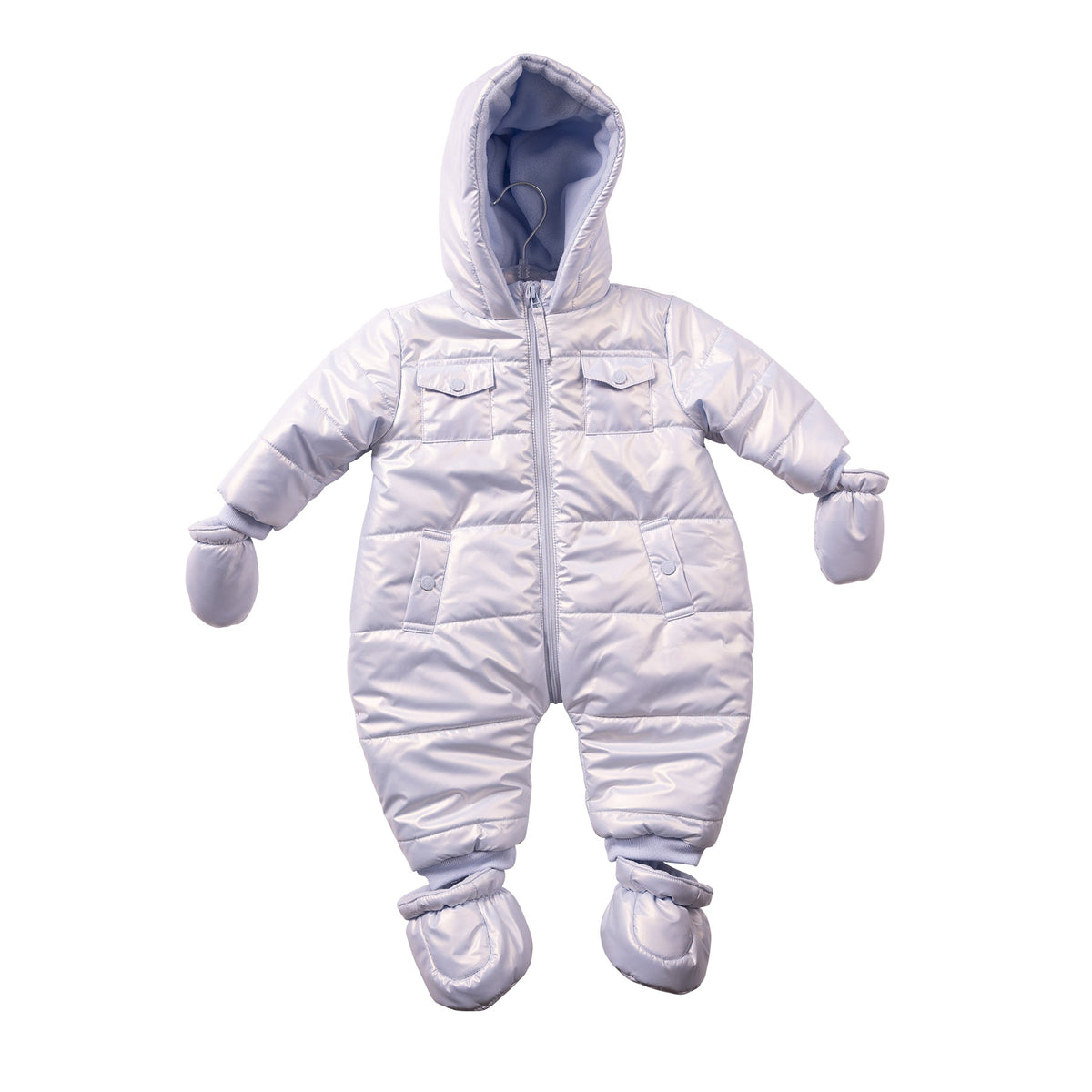 MB7261A - Snowsuit - Blue - Irredescent