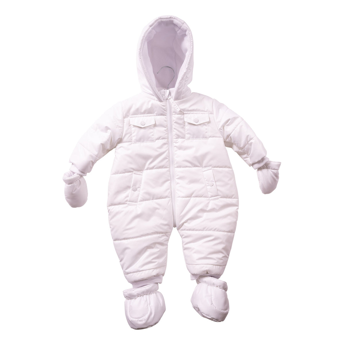 MB7261C - Snowsuit - White - Irredescent