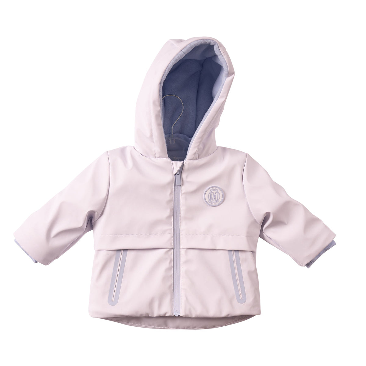 MB7267B - Coat - White - PU Rubberised