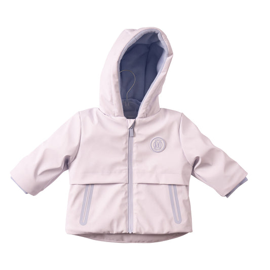 MB7267B - Coat - White - PU Rubberised