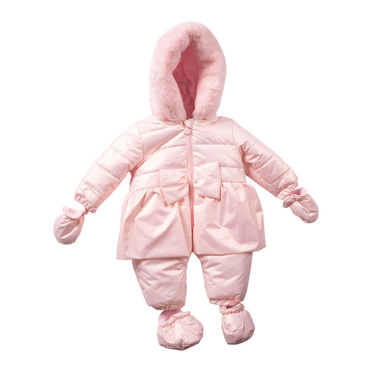 MB7271A - Snowsuit - Pink - Irredescent