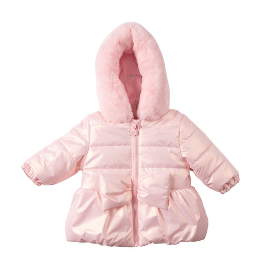 MB7275 - Coat - Pink - Irredescent