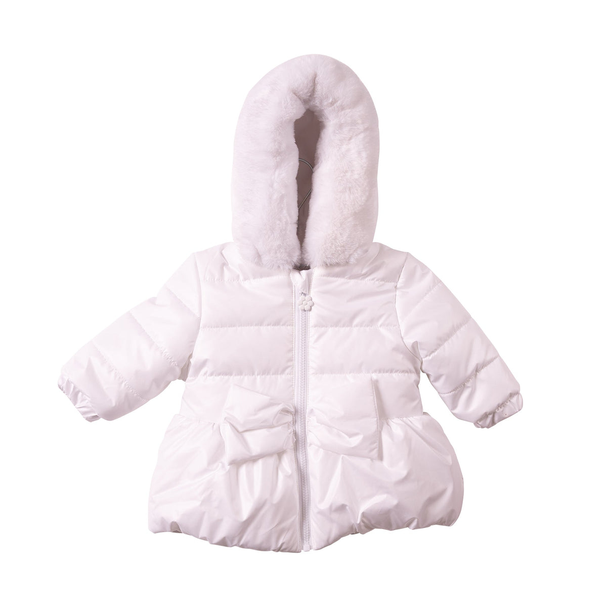 MB7276B - Coat - White - Irredescent